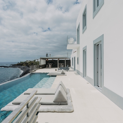 The hotel pool at white villas sao miguel