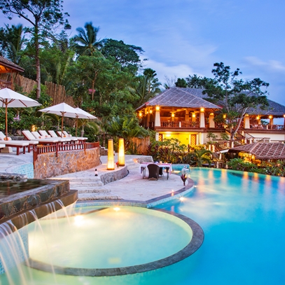 The pool at bunaken oasis sulawesi