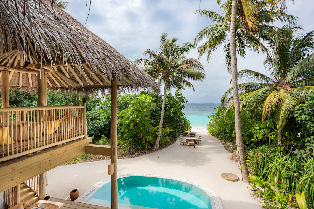 A crusoe residence with pool view